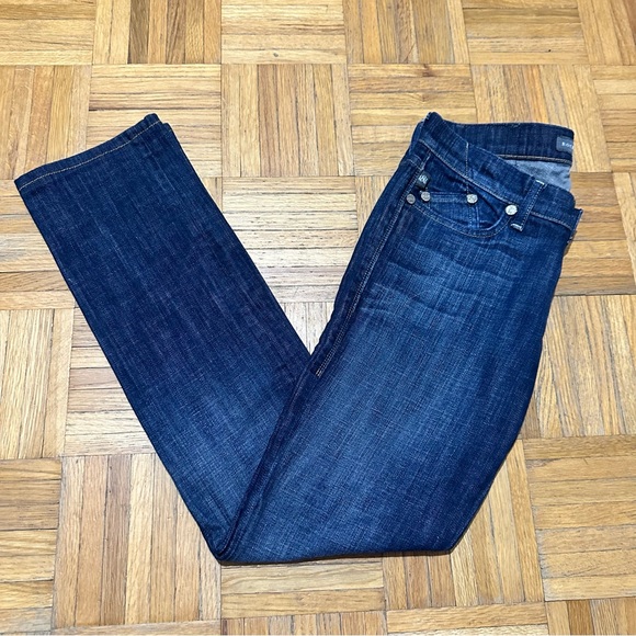 Rock & Republic Dark Wash Jeans Size 27 - Picture 7 of 8